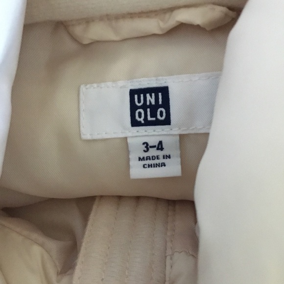 Uniqlo Cream Winter Jacket - Picture 7 of 7